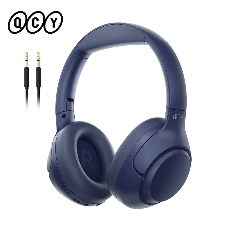 Color: black, Ships From: CHINA - New! H3 ANC Wireless Headphones Bluetooth 5.4 Hi-Res Audio Over Ear Headset 43dB Hybrid Active Noise Cancellation Earphones 60H