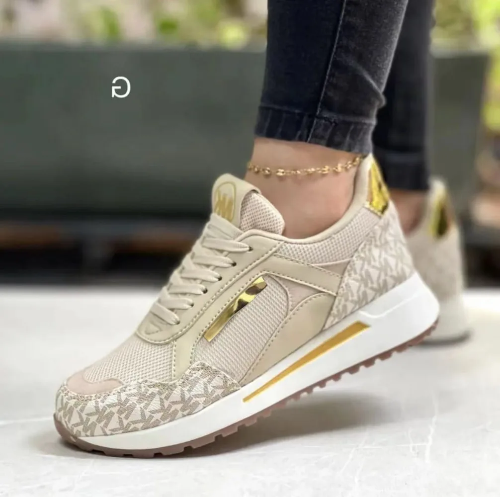 Color: Chocolate, Shoe Size: 43 - 2024 Women Shoes Spring New Fashion Wedges Casual Sneakers Female Platform Black White Women's Vulcanize Shoes