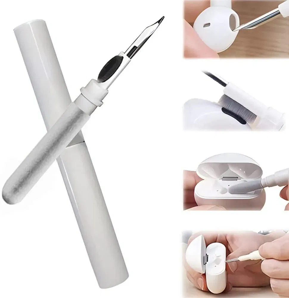Color: Black - Bluetooth Earphone Cleaner Kit For Airpods Pro 1 2 3 Earbuds Case Cleaning Pen Brush Tool For Xiaomi Huawei Lenovo Headset