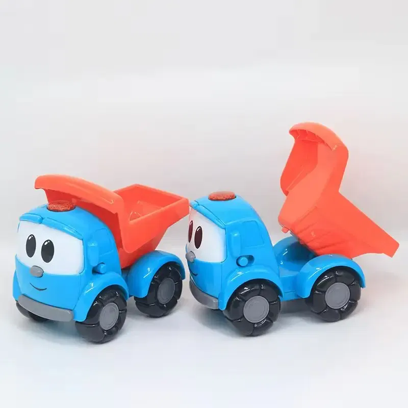 Color: WHITE - Russian pickup truck Lio with 8 Russian songs farmer's cart pullback car mode sliding toy children's holiday gift