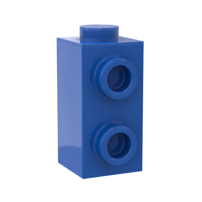 Color: Red - 10PCS Assembles Particles 32952 1x1x1 2/3 Single side Mini Bricks Building Blocks DIY Replaceable Parts Toys For Children Gifts