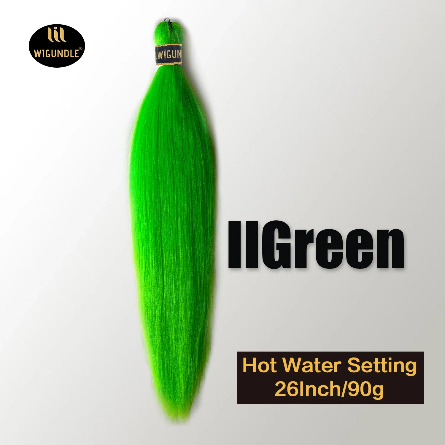 Color: P1B/30, Stretched Length: 26inches, Bulk Buy: 3Pcs/Lot - Kanekalon 26inch Hot Water Set Pre Stretched Jumbo Braiding Hair Box Twist Braids Synthetic Hair Extensions For Women Soft Yaki