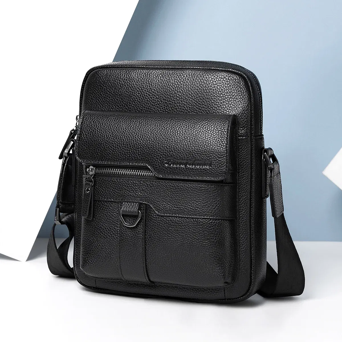 Color: Brown, Ships From: CHINA - BISON DENIM Genuine Leather Crossbody Bag Men Women Messenger Casual Cowhide Shoulder Bag High Quality Business Male Handbags