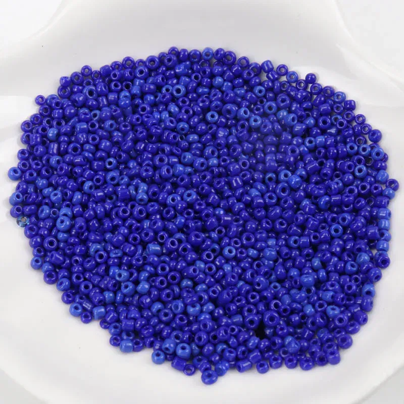 Color: black, Item Diameter: 2mm - 150-1000pcs 2/3/4mm Charm Czech Glass Seed Beads DIY Bracelet Necklace Beads For Jewelry Making DIY Earring Necklace