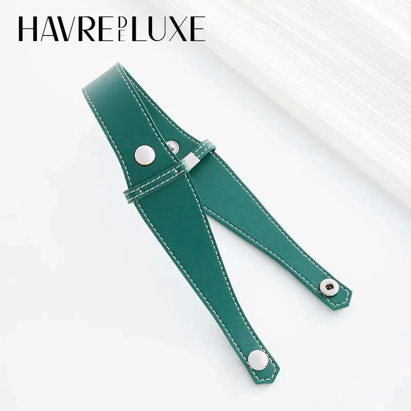 Color: Rose Gold - Bag extended shoulder strap for Goyard Bowling 25 toiletries bag handle shoulder replacement strap bag modification accessories