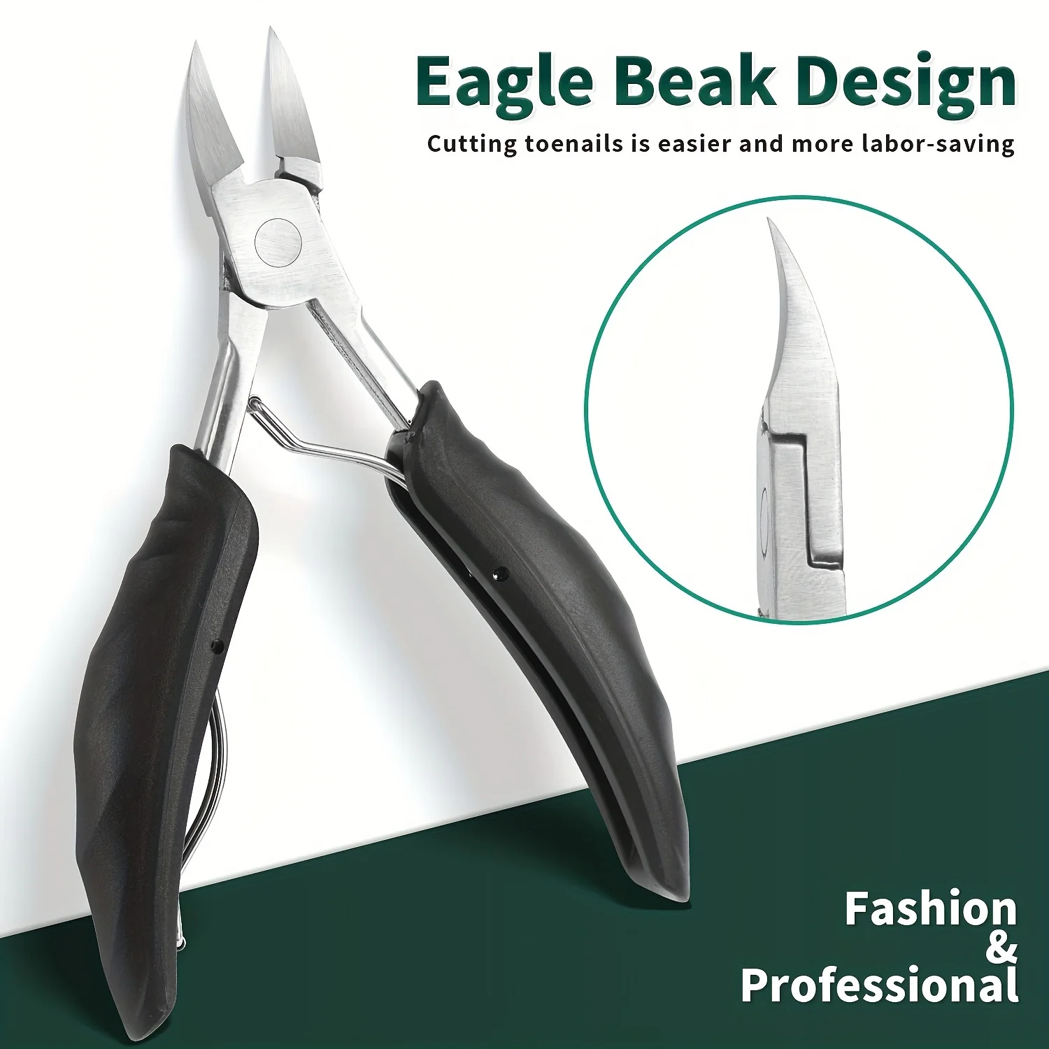 Color: Red - 9/40 pcs Full Function Manicure Set, Stainless SteelNail Clippers Pedicure Kit, Toenail Clippers Kit