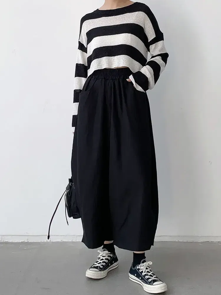 Color: black, Size: XXXL - 2023 Autumn Casual Harem Pants Women Cotton High Waisted Trousers Retro Loose Bloomers Women's Oversize Pants Baggy Sweatpants