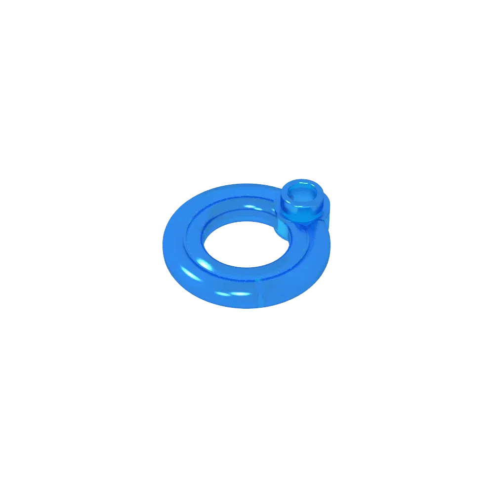 Color: Brown - Gobricks GDS-2052 Equipment Flotation Ring [Life Preserver] compatible with lego 30340 Assembles Building Blocks children's toys