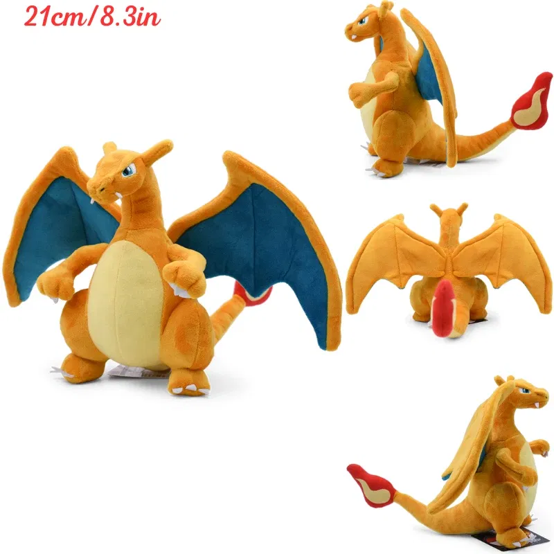 Color: MAROON - Pokemon Shiny Mimikyu Cubone Butterfree Plush Toys Anime Caterpie Shinx Charizard Stuffed Animal Peluche Dolls Birthday Gift Kid