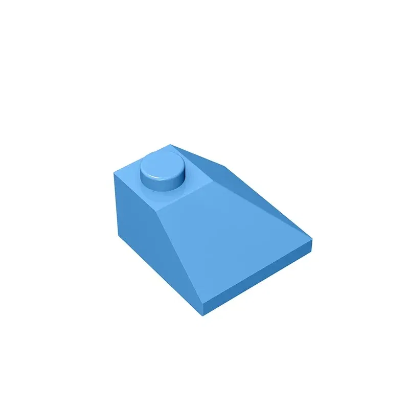 Color: Yellow - Gobricks GDS-621 CORNER BRICK 2X2/45 OUTSIDE compatible with lego 3045 children's DIY Educational Building Blocks