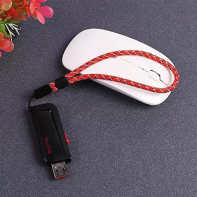 Color: Blue / Green - Adjustable Hand Wrist Lanyard Strap String for Mobile Phone Keys Keychains USB Flash Drives U Disk Camera Anti-lost Lanyard