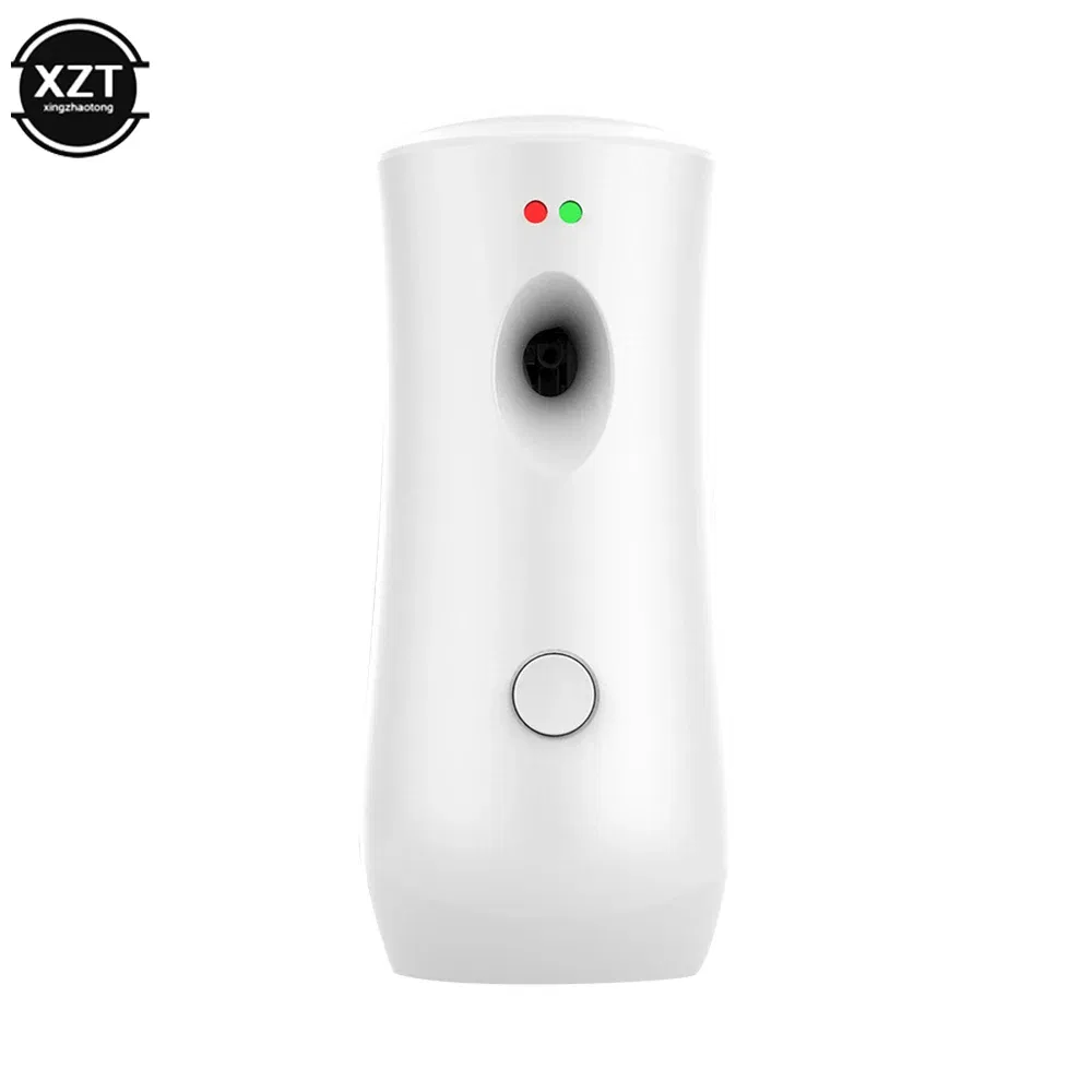 Color: WHITE - Automatic Air Freshener Dispenser Timed Spray Dispenser Wall Mounted/Free Standing Fragrance Diffuser for Car Home Room Supplies