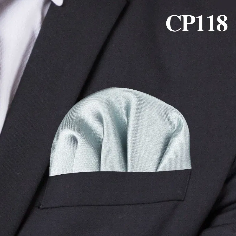 Color: MULTI - Fashion Solid Silk Satin Handkerchief Candy Color Suits Pocket Square For Men Business Chest Towel Hanky Suit Napkin Hankies