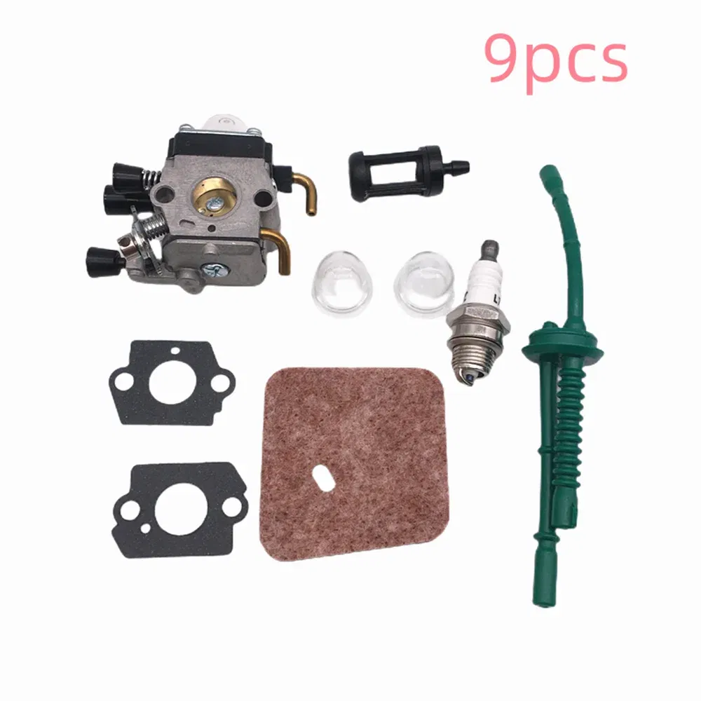 Color: PURPLE - Carburetor Trimmer Kit For Stihl FS 38 45 46 55 55R 55RC 45C 45L 45EZ 55EZ 55C 55T 74 75 76 80 85 310 KM 55 55R HL45 FC55