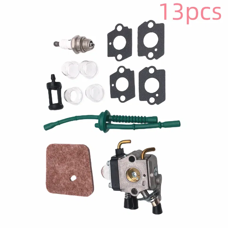 Color: PURPLE - Carburetor Trimmer Kit For Stihl FS 38 45 46 55 55R 55RC 45C 45L 45EZ 55EZ 55C 55T 74 75 76 80 85 310 KM 55 55R HL45 FC55