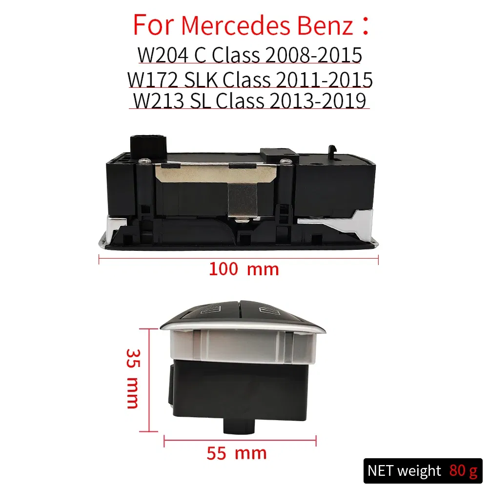 Color: Red, Ships From: CHINA - For W204 W172 W231 Electric Power Master Window Switch Button For Mercedes Benz C SL SLK Class C200 C260 C63 SL400 1729506900