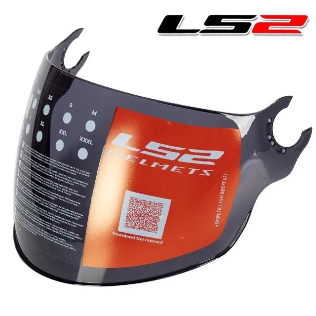 Color: Black - LS2 AIRFLOW helmet wind shield LS2 OF 562 helmet visor replacement parts