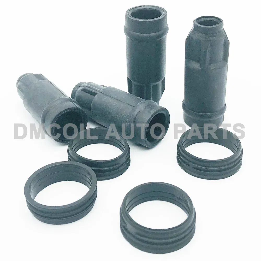 4 pcs ignition coil rubber boots for renault clio espace laguna megane iii scenic ii iii trafic opel 1.4l 2.0l (99-) 7700875000