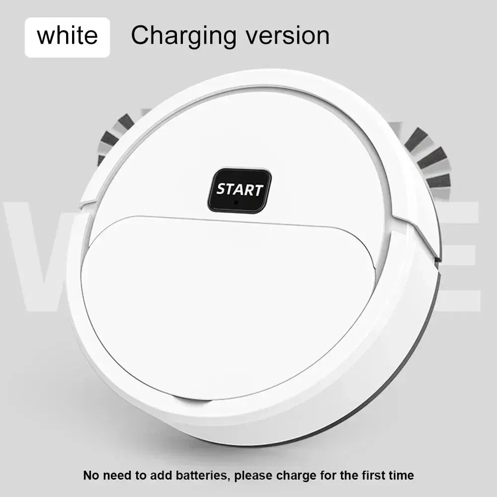 Color: black - Sweeping robot automatic three-in-one wipe mop intelligent silent household lazy sweeper vacuum cleaner