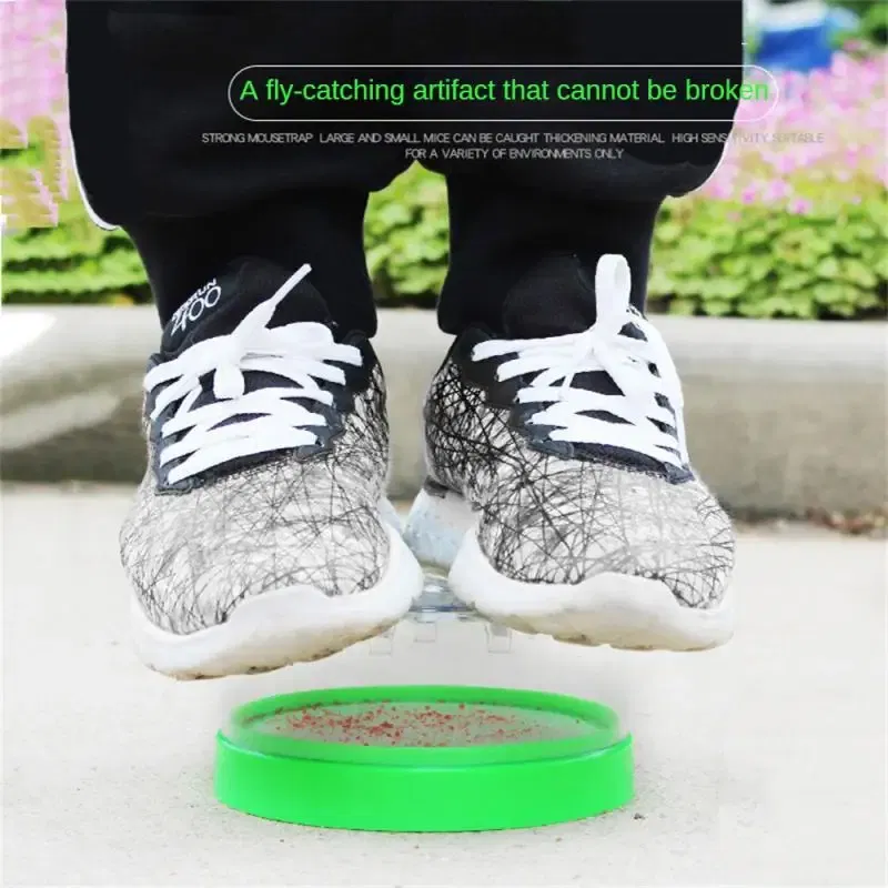 Color: Green, Ships From: CHINA - Household Electric Flies Catching Housefly Mute Single Containing Bait Fly Trap Automatic Flycatcher Fall-proof Pest Trap Device