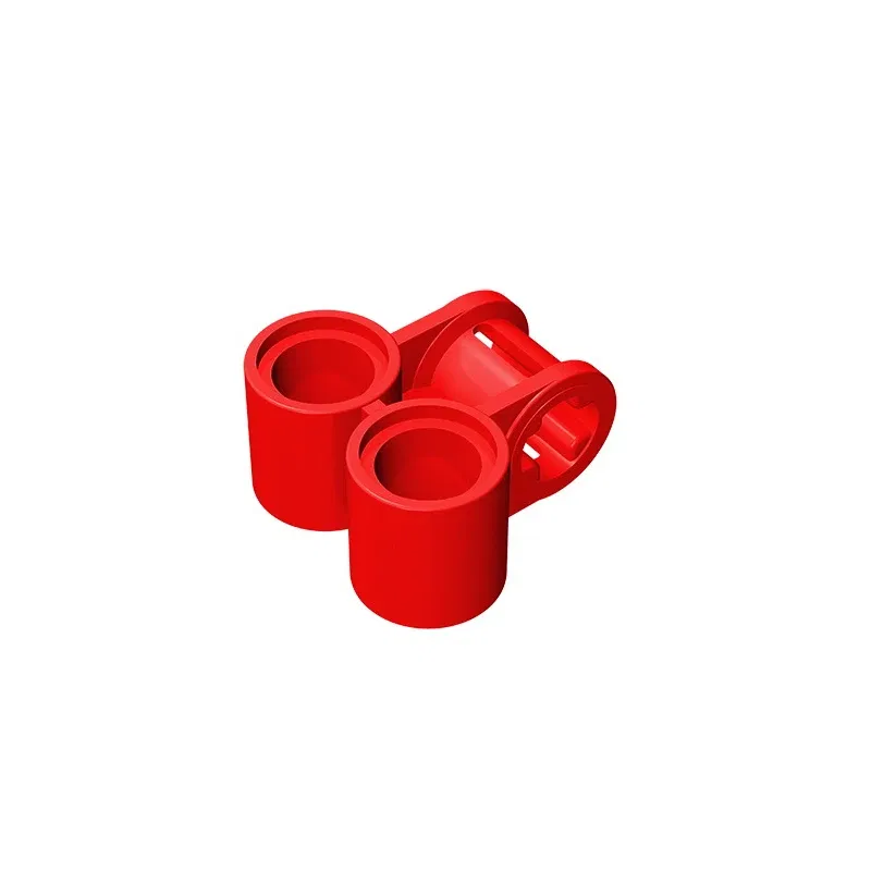 Color: Clear - Gobricks GDS-927 Technical, Axle and Pin Connector Perpendicular Double compatible with lego 32291 pieces of children's toys