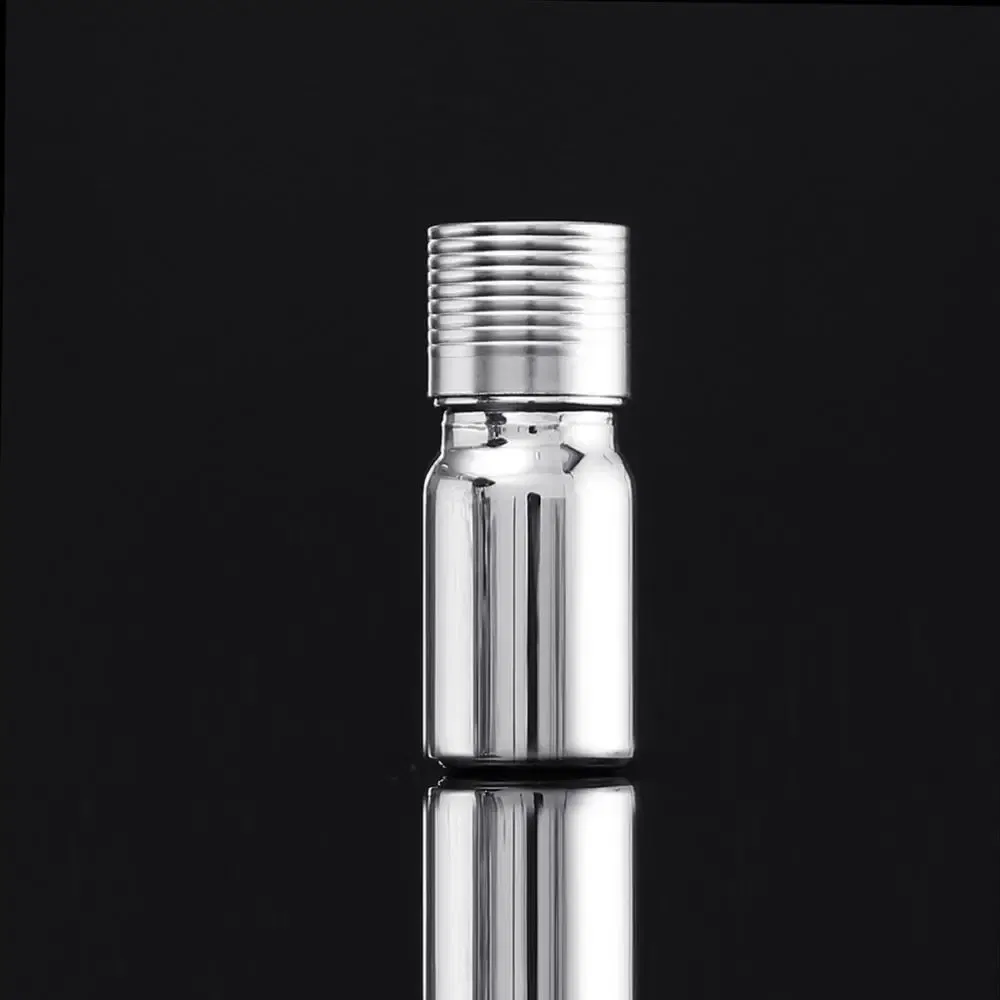 Color: black - Hot Sales 5/15/30/50ml Portable Glass Stopper Perfume Essential Oils Bottle Empty Bottle