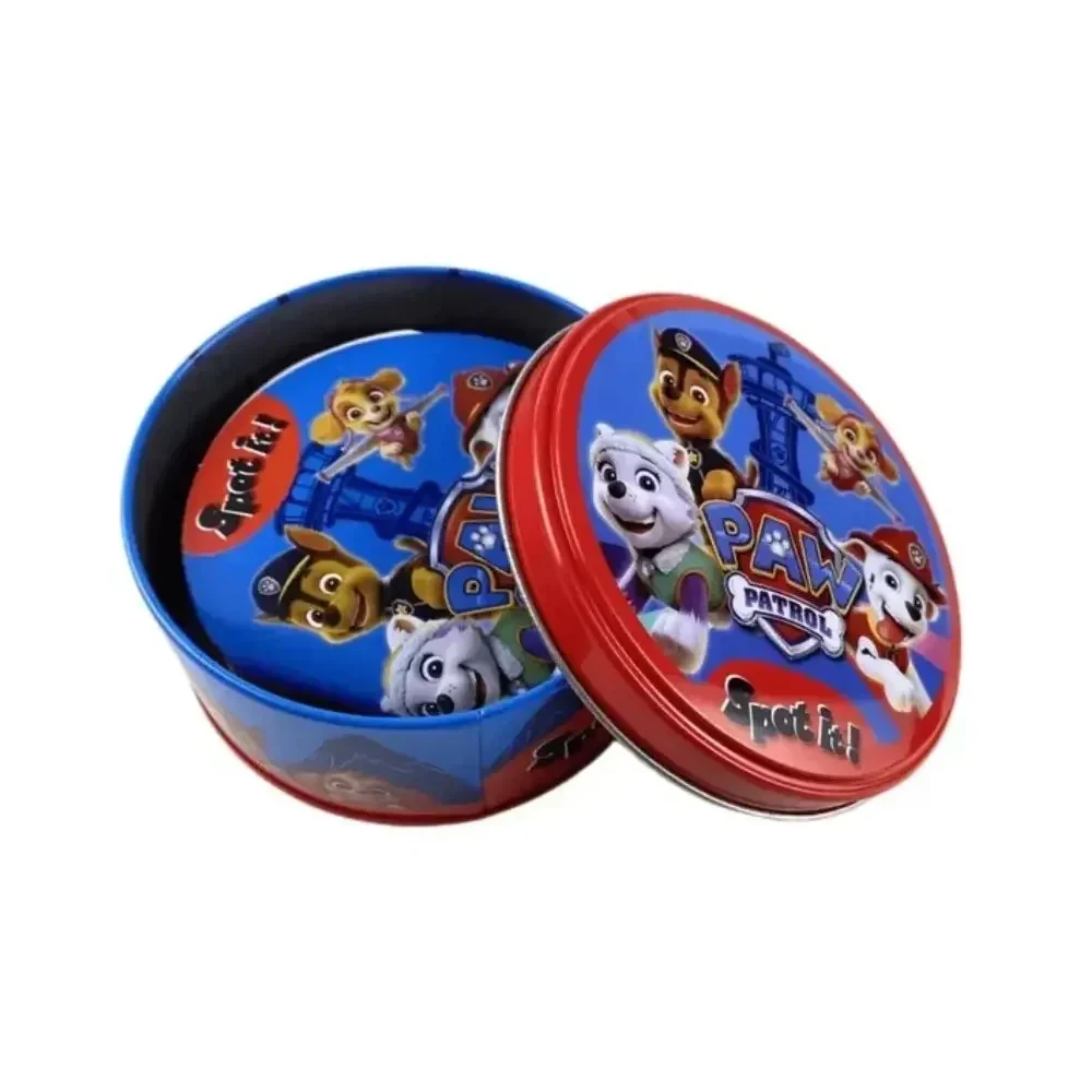 Color: WHITE - Double Juego Cards Spot It HP Dobble Card Game Party Board Holidays Sports Cartoon Animals Alphabet Kids Educational Toy Gifts