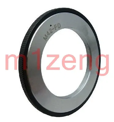 Color: Beige - m42-FD adapter ring for Carl Zeiss M42 42mm Screw mount lens to canon FD FL Mount A-1 AE-1 F-1 T50 T60 T90 FTb Camera