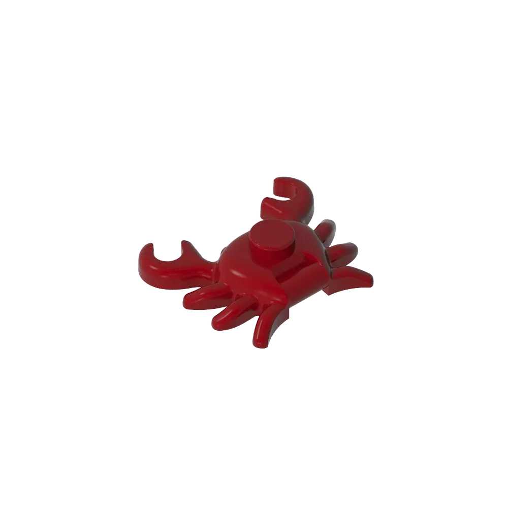 Color: black - Gobricks GDS-2024 Animal, Crab  compatible with lego 33121 Assembles Building Blocks children's toys