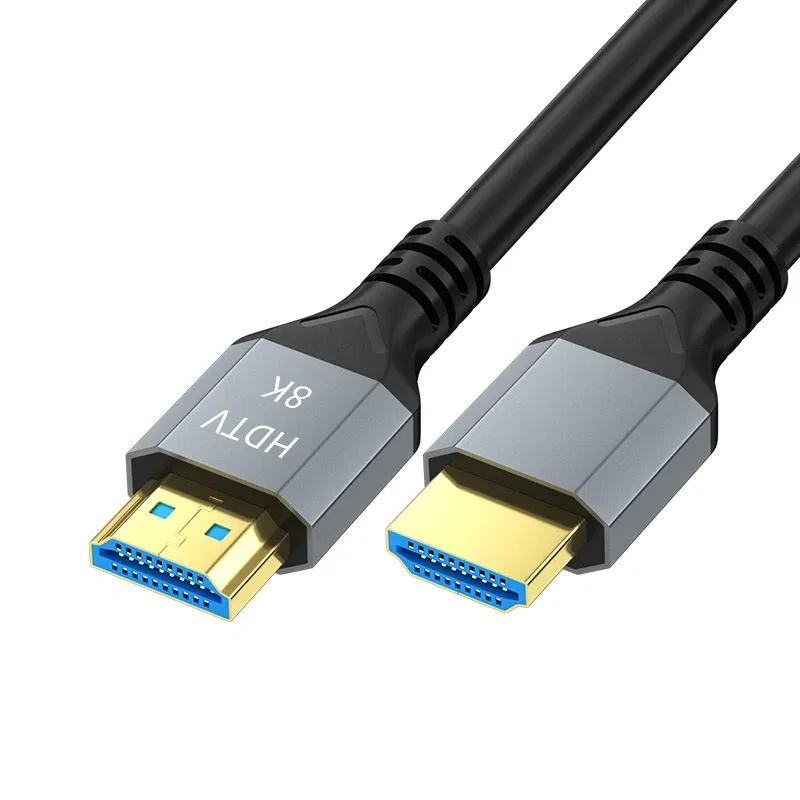 Color: Sky blue, Length: 3m, Ships From: CHINA - 8K HDMI 2.1 Cable 4K@120Hz 8K@60Hz 48Gbps EARC ARC HDCP Ultra High Speed HDR For RTX Video Cable PC Laptop Projector HD TV PS5