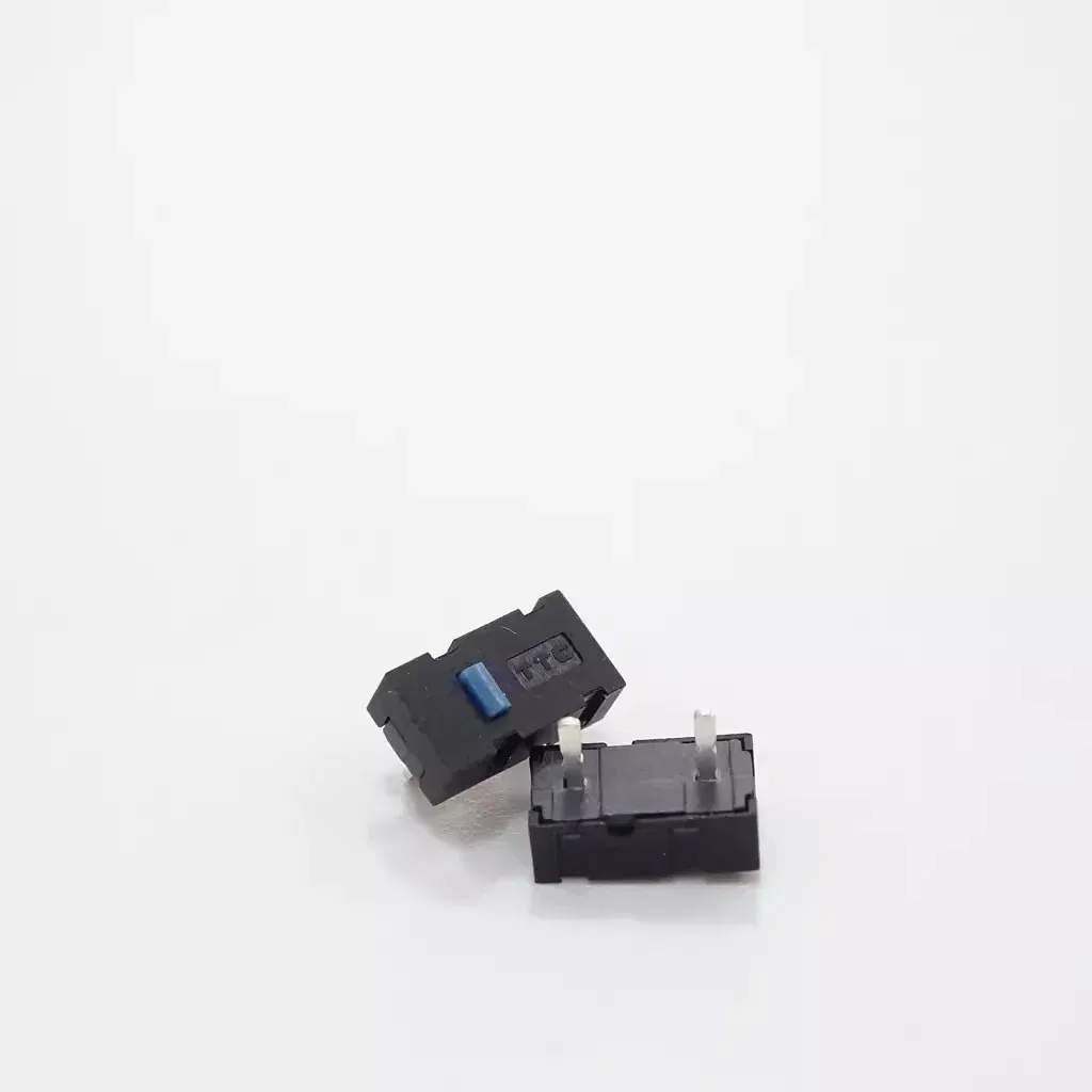 Color: black - New Arrival 1pc TTC 2 Pins Blue Dots Mouse Micro Switch For Razer Imperator Naga Hex RIVAL 500 RIVAL 600 DPI button Rapoo 3300