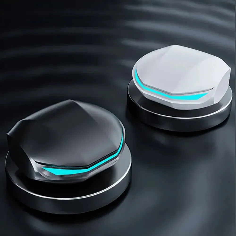 Color: black - Sem Fio In-Ear Bluetooth 5.3 Fones De Ouvido, Auriculares Esportivos, Jogos, Baixa Latência, Modo Duplo, Auscultadores De Música