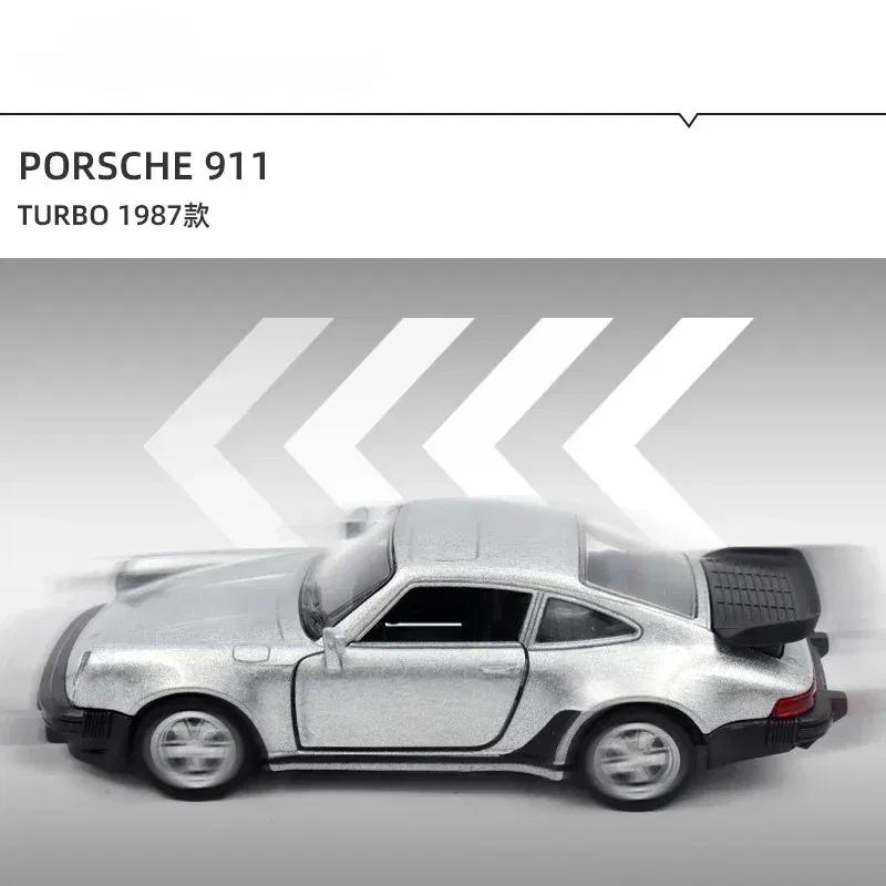 Color: WHITE - 1:36 BMW M3 E30 1987 Porsche 911 Turbo Audi Quattro Metal Toy Alloy Car Diecasts & Toy Vehicles Car Model Model Car For Children