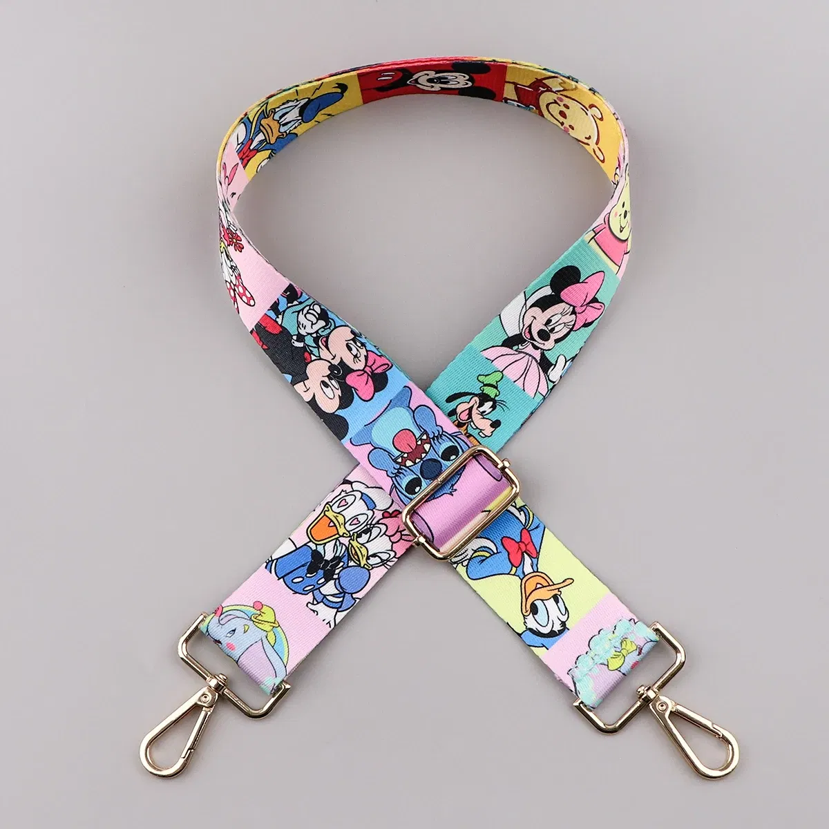 Color: Yellow - Cute Cat StitchLadies Messenger Bag Shoulder Strap Bag Strap One Shoulder Adjustable Shoulder Strap Accessories Bag Strap