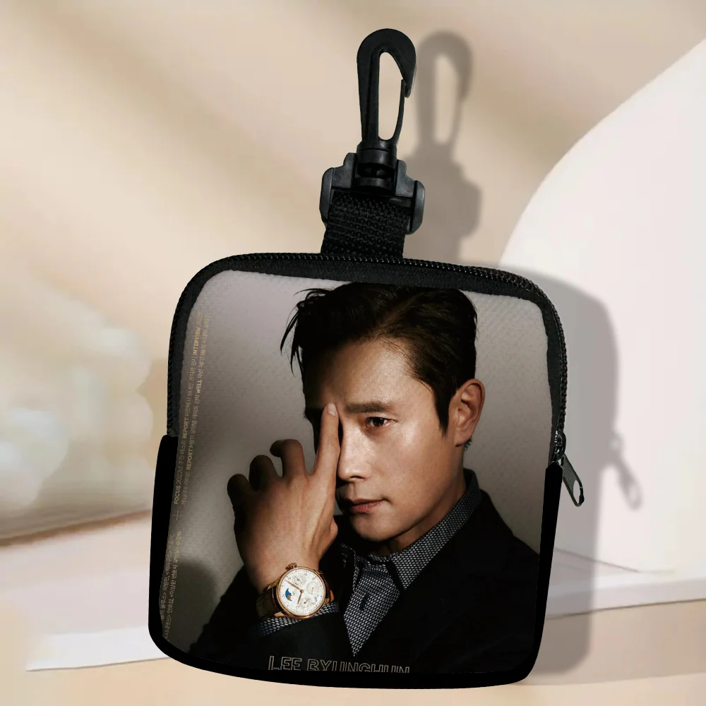Color: light green - Lee Byung Hun Women Coin Purse Card Key Mini Purses Pouch Small Zipper Coin Purse Card Holder Wallet Bag 3.3