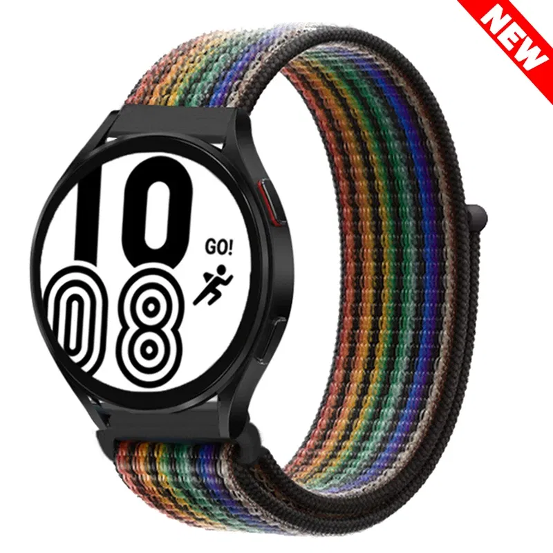 Band Color: GREEN BLUE, Band Width: 20mm - 20mm/22mm nylon Band