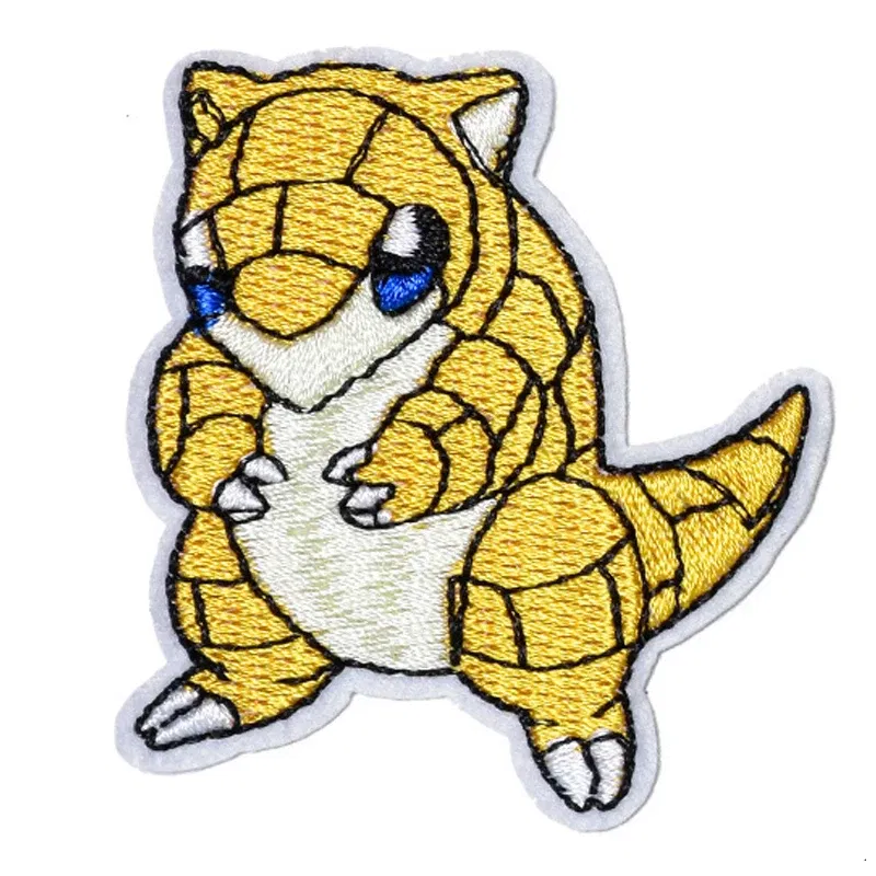 Color: Yellow - Elf Patch Iron On Embroidered Patches For Clothing Thermoadhesive Patches Cute Animal Fusible Patches On Backpacks DIY Stickers