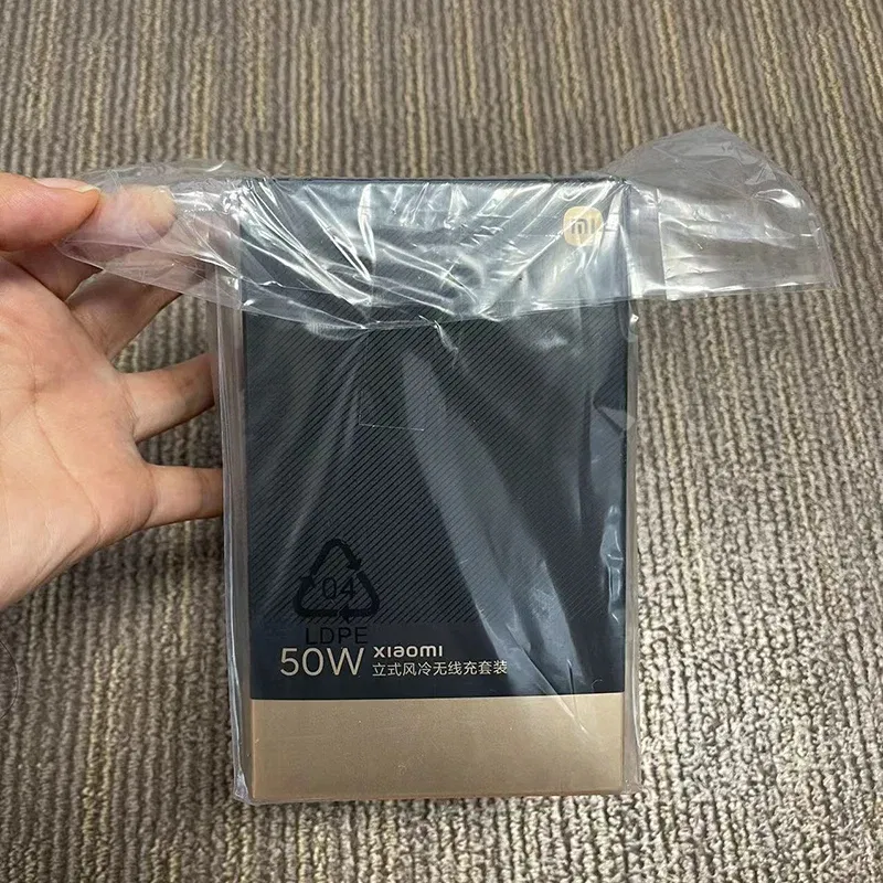 Color: silver, Ships From: CHINA - Top 50W Wireless Charger Set With 67W Charger 6A Cable Vertical Air Cooling Fast Charging For Xiaomi 10/11/12 Pro For iPhone
