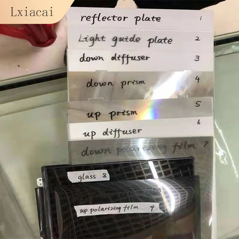 Color: Light Grey - LCD Screen Diffuser Membrane Display Prism Film Led Light Backlight Module Diffusion Paper