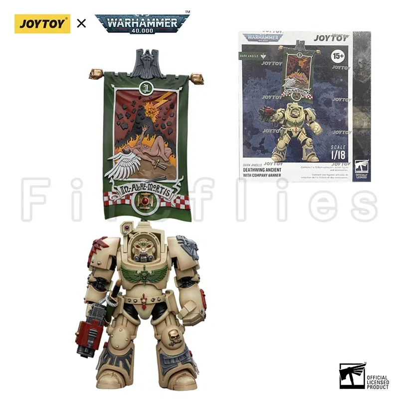 Color: Yellow - 1/18 JOYTOY Action Figure 40K Dark Angels Figures Anime Model Gift
