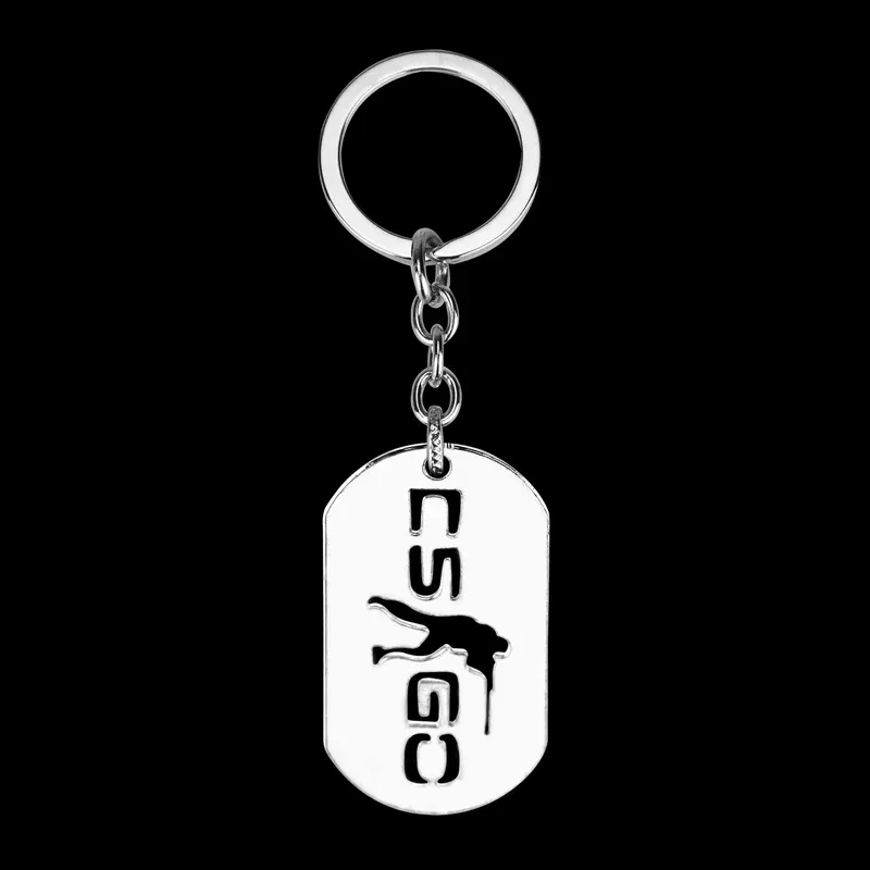 Color: black, Ships From: CN - Game CS GO Medal Keychain Metal Pendant Key Chains Counter Strike Keyring For Men Jewelry Accessories Fans Gift Souvenir