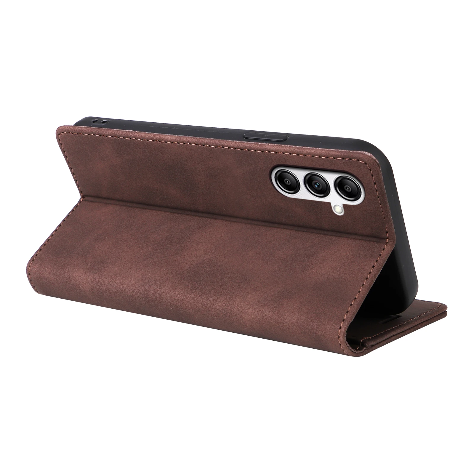 Color: Sky blue, Material: PU - Leather Wallet Case For Samsung Galaxy A15 A05 A14 A24 A34 A54 A13 A23 A33 A53 A73 A52 A32 A22 A12 A72 A03S A04S Flip Book Cover