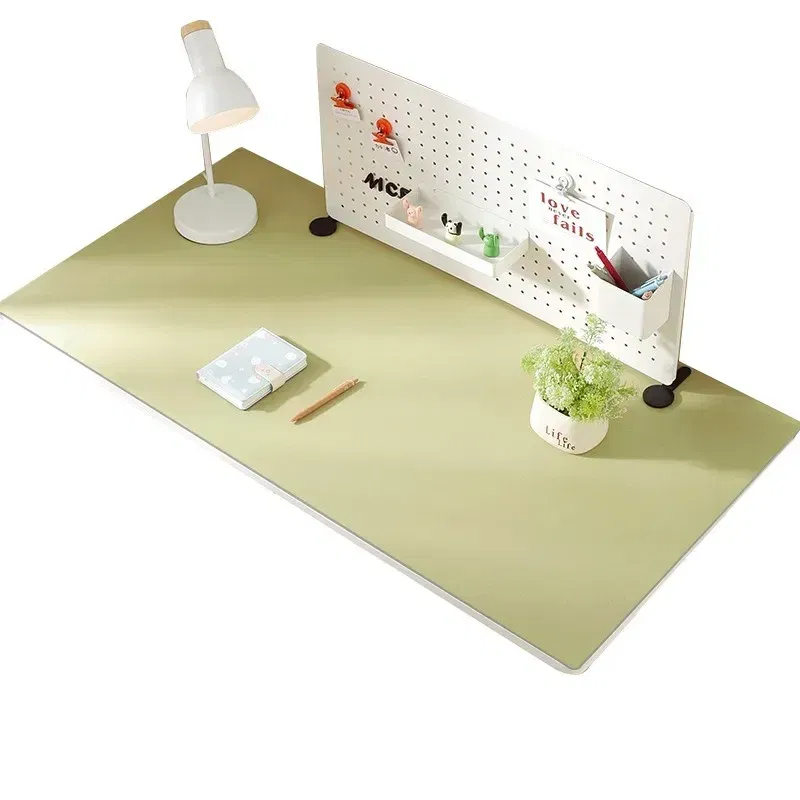 Color: Yellow - Large Mouse Pad Extra Big Non-Slip Desk Pad Waterproof PU Leather Desk Table Protector Gaming Mouse Mat for Game Office Work