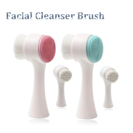 Double-sided Silicone Skin Care Tool Facial Cleanser