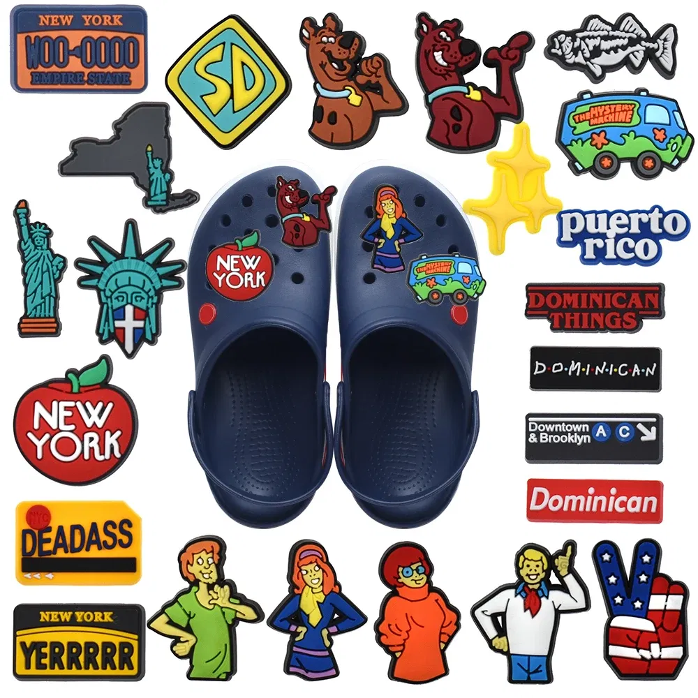 Color: transparent, Ships From: CHINA - Cute Word Shoe Charms Anti  Club  Rockin Croccin Heart Hella Hyphy Golden State Peace Sad Black  Buckle Accessories