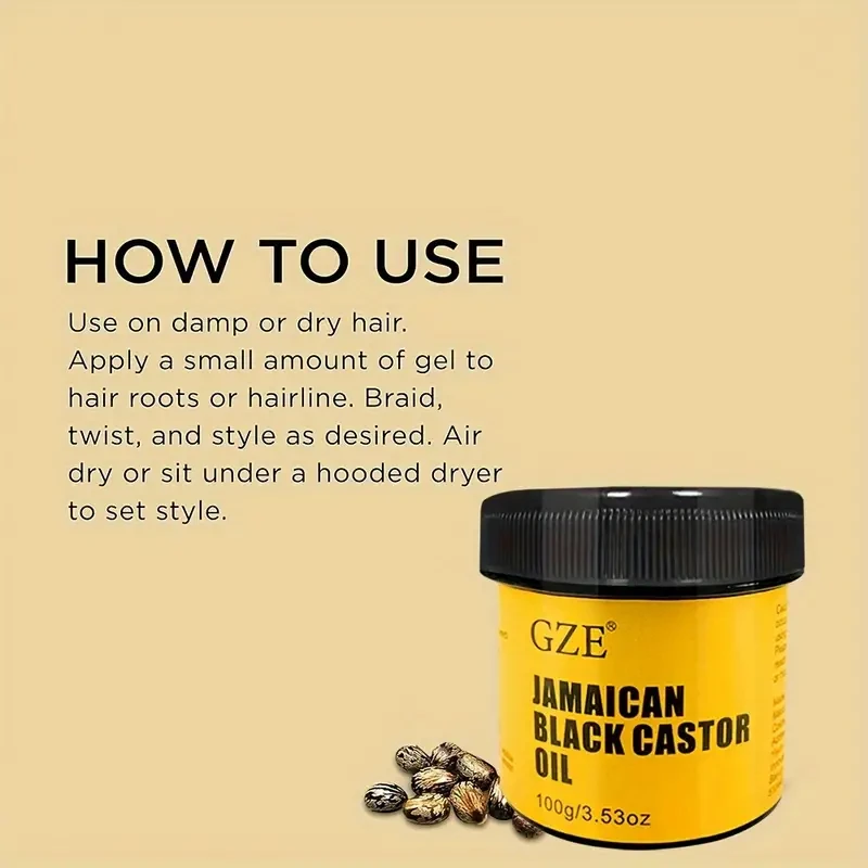 Jamaican Black Castor Oil - Pure, Cold-Pressed for Stronger Hair & Skin Health