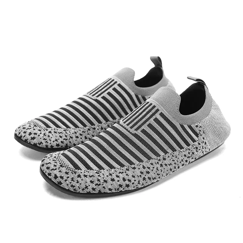 Color: WHITE, Shoe Size: 39 - MAEDEF Mens Shoes Comfortable Casual Shoes Men Home Slippers Lightweight Breathable Walking Moccasins Thin Bottom House Shoes