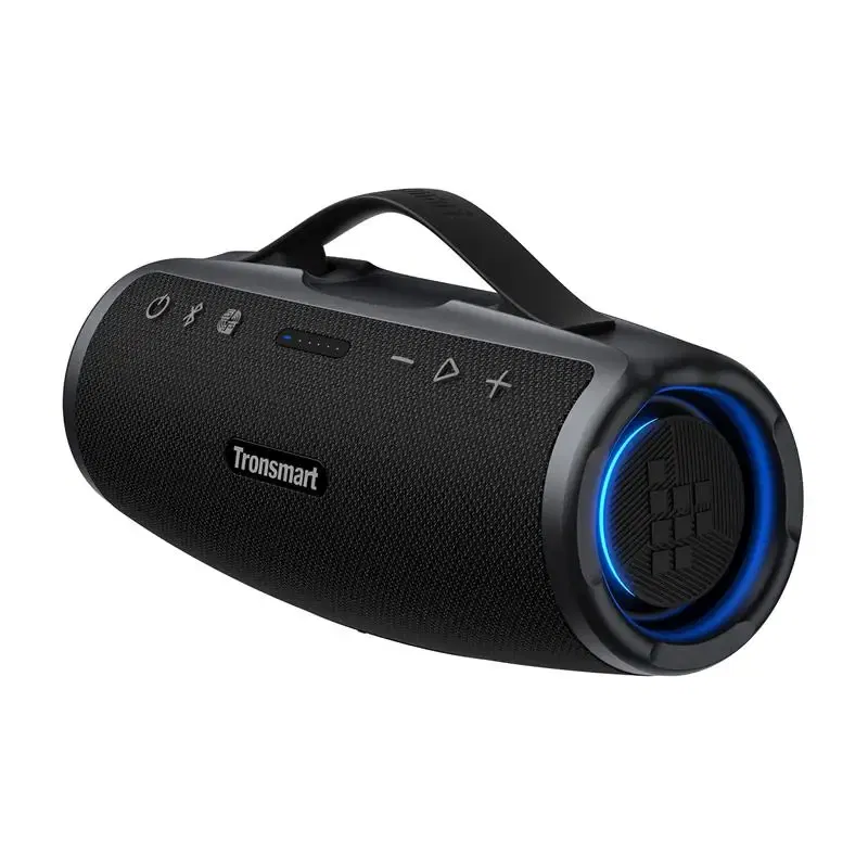 Color: black, Ships From: CHINA - New! Tronsmart Mirtune S100 Speaker 50W Bluetooth Speaker with IPX7 Waterproof, APP Control, Built-in Powerbank & Retractable