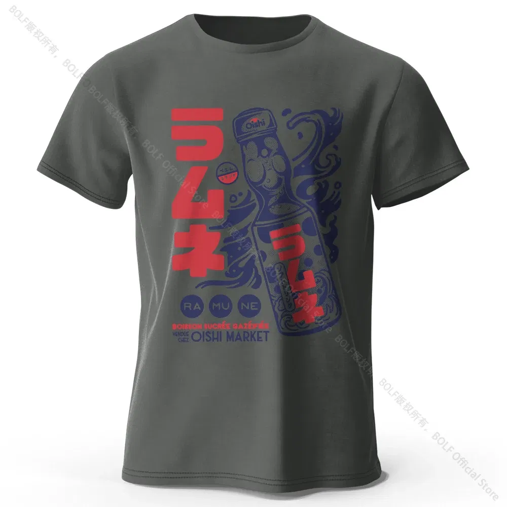 Color: Dark Grey, Size: S - Men's Anime Character Printed 100% Cotton T-Shirt, Soft Fabric Round Neck Short Sleeve Tee, Unisex Harajuku