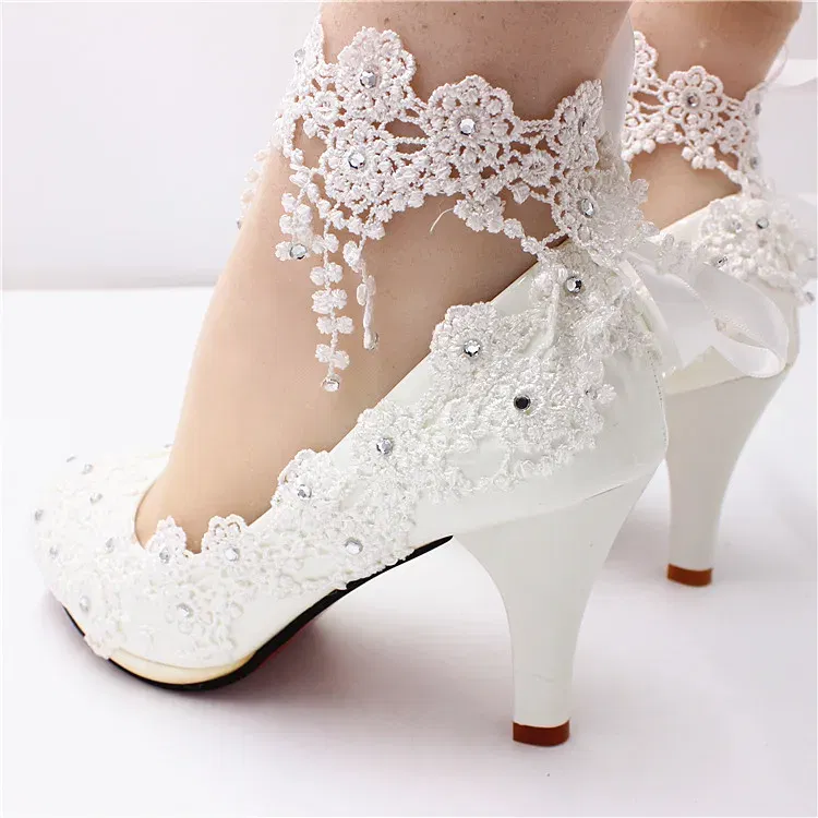 Color: WHITE, Shoe Size: 40 - Whitefemmes bottes with high heels women's shoes 2020 botas mujer Women heelsBH0709
